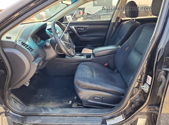 1N4AL3APXGN329526 2016 NISSAN ALTIMA Black Widok wnętrza z przodu