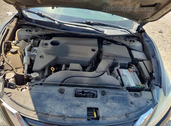 1N4AL3APXGN329526 2016 NISSAN ALTIMA Black Widok wnętrza z tyłu