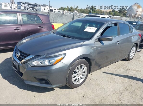 1N4AL3APXGN347248 2016 NISSAN ALTIMA Серый Передняя левая четверть