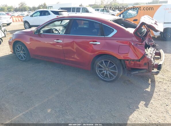 1N4AL3APXGN356869 2016 NISSAN ALTIMA Бордовый Задняя левая четверть