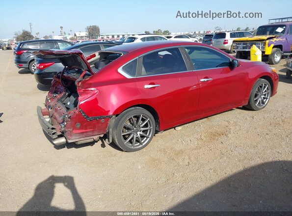 1N4AL3APXGN356869 2016 NISSAN ALTIMA Бордовый Задняя правая четверть