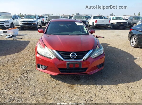 1N4AL3APXGN356869 2016 NISSAN ALTIMA Бордовый Вид щитка приборов