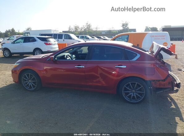 1N4AL3APXGN356869 2016 NISSAN ALTIMA Бордовый Панорамный вид салона 360°