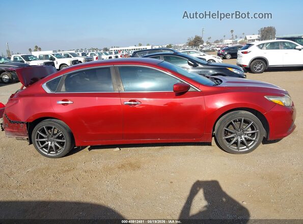 1N4AL3APXGN356869 2016 NISSAN ALTIMA Бордовый Вид задней части салона