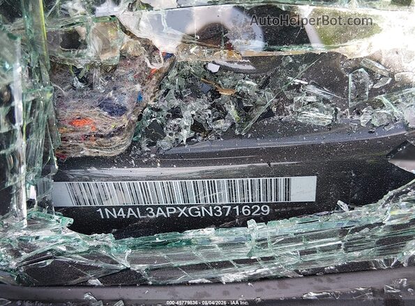 1N4AL3APXGN371629 2016 NISSAN ALTIMA Blue Engine compartment view