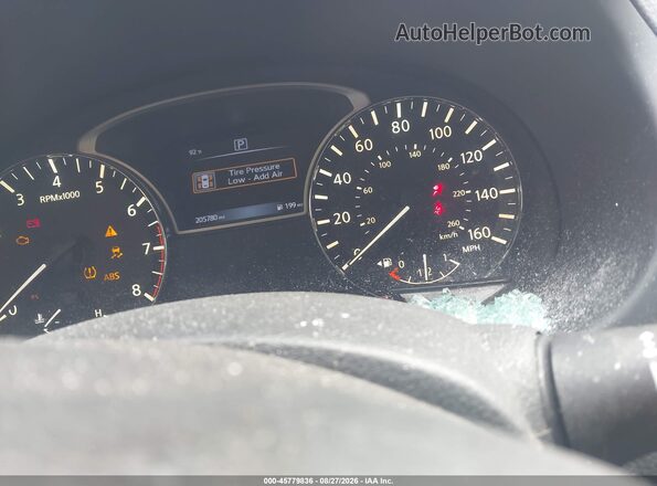 1N4AL3APXGN371629 2016 NISSAN ALTIMA Blue Rear seats view