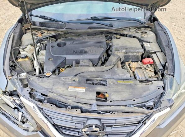 1N4AL3APXGN376748 2016 NISSAN ALTIMA Silver Вид задньої частини салону