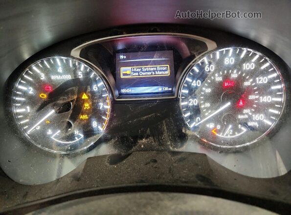 1N4AL3APXGN386552 2016 NISSAN ALTIMA Gray Vista del cuadro de instrumentos