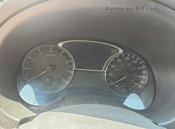 1N4AL3APXHC114581 2017 NISSAN ALTIMA Silver Instrument cluster view