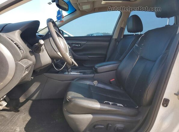 1N4AL3APXHC122356 2017 NISSAN ALTIMA White წინა სალონის ხედი