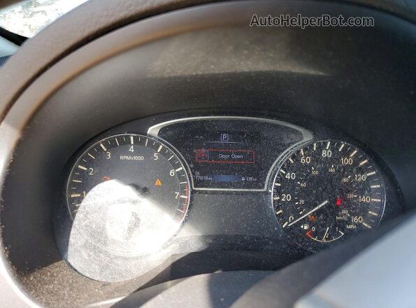 1N4AL3APXHC122356 2017 NISSAN ALTIMA White ხელსაწყოთა პანელის ხედი