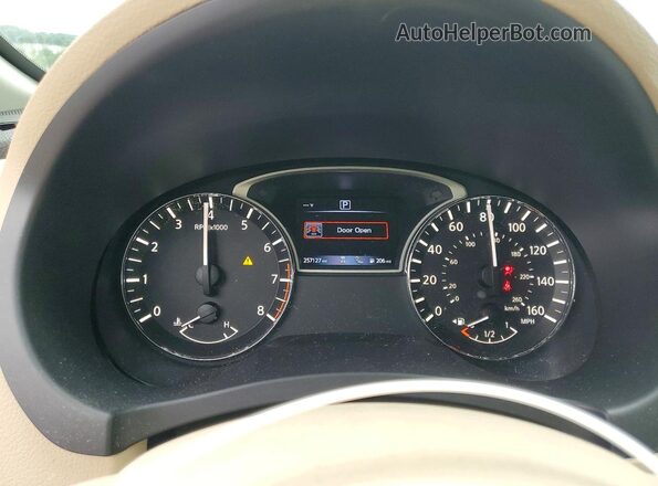 1N4AL3APXHC146219 2017 NISSAN ALTIMA White ხელსაწყოთა პანელის ხედი