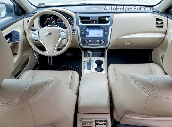 1N4AL3APXHC146219 2017 NISSAN ALTIMA White წინა პანელის ხედი