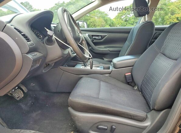 1N4AL3APXHC175333 2017 NISSAN ALTIMA Black Front interior view