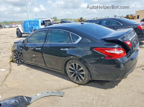 1N4AL3APXHC184212 2017 NISSAN ALTIMA Черный Задняя левая четверть