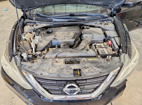 1N4AL3APXHC207620 2017 NISSAN ALTIMA Black უკანა სალონის ხედი