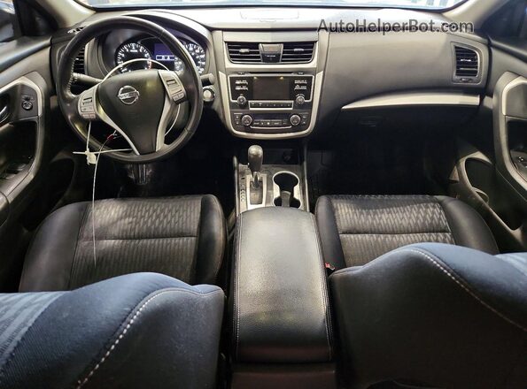 1N4AL3APXHC207620 2017 NISSAN ALTIMA Black წინა პანელის ხედი