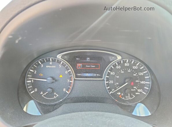 1N4AL3APXHC242190 2017 NISSAN ALTIMA Silver Սարքավորումների վահանակի տեսք
