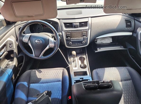 1N4AL3APXHC243159 2017 NISSAN ALTIMA Silver წინა პანელის ხედი