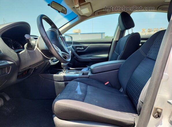 1N4AL3APXHC243159 2017 NISSAN ALTIMA Silver წინა სალონის ხედი
