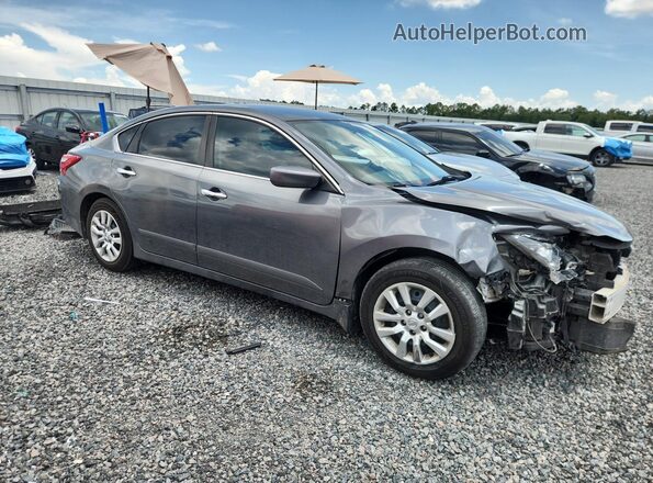 1N4AL3APXHC249091 2017 NISSAN ALTIMA Серый Передняя правая четверть