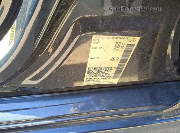 1N4AL3APXHC249785 2017 NISSAN ALTIMA Charcoal Vista del compartimento del motor