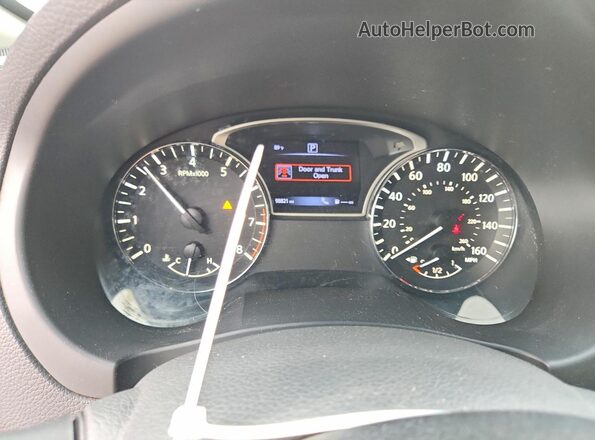1N4AL3APXHC252119 2017 NISSAN ALTIMA Gray Вид щитка приладів