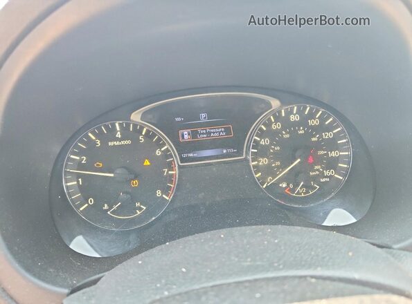1N4AL3APXHC256218 2017 NISSAN ALTIMA Silver Вид щитка приладів
