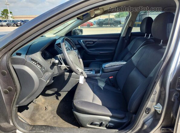 1N4AL3APXHC273603 2017 NISSAN ALTIMA Gray Front interior view