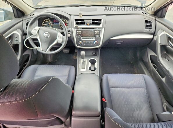 1N4AL3APXHC279319 2017 NISSAN ALTIMA Черный Вид панели приборов