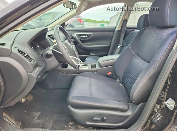 1N4AL3APXHC279319 2017 NISSAN ALTIMA Черный Вид салона спереди