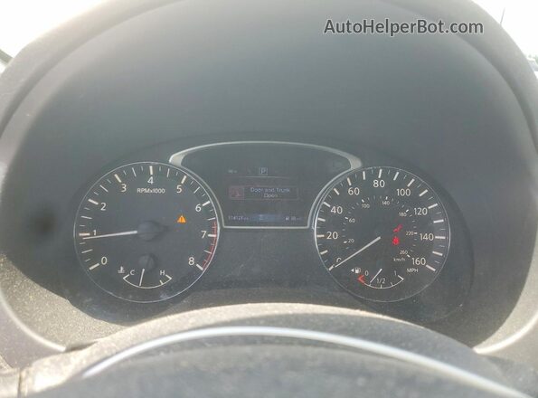 1N4AL3APXHC283421 2017 NISSAN ALTIMA Silver Вид щитка приладів