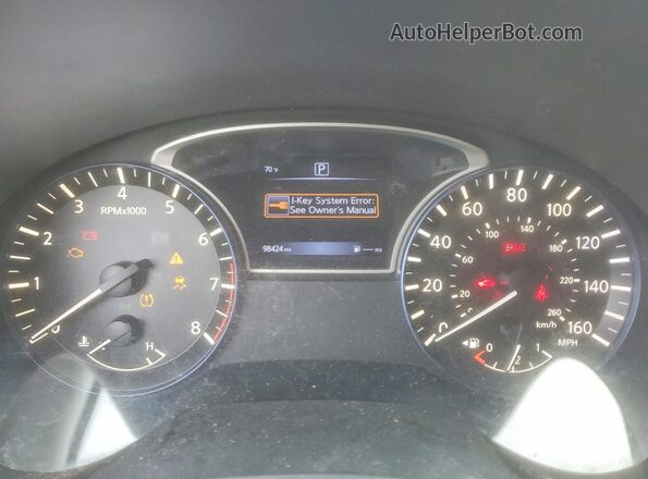 1N4AL3APXHC481500 2017 NISSAN ALTIMA Black Սարքավորումների վահանակի տեսք