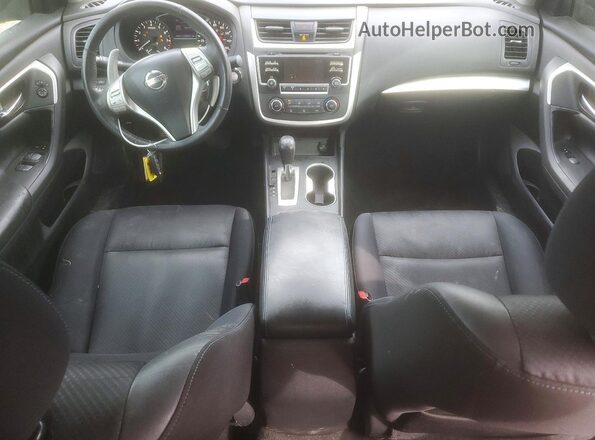 1N4AL3APXHC481500 2017 NISSAN ALTIMA Black Առջևի վահանակի տեսք