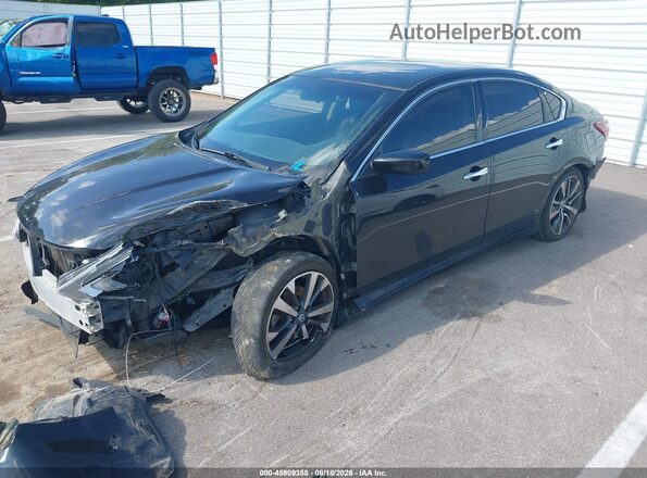 1N4AL3APXHC496272 2017 NISSAN ALTIMA Black Przód lewy
