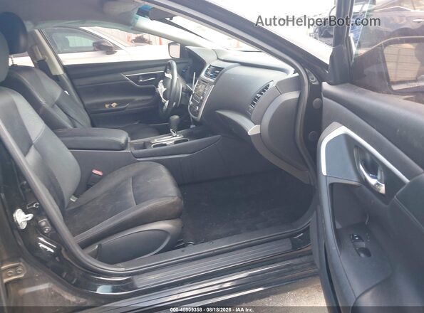 1N4AL3APXHC496272 2017 NISSAN ALTIMA Black Widok wnętrza z przodu