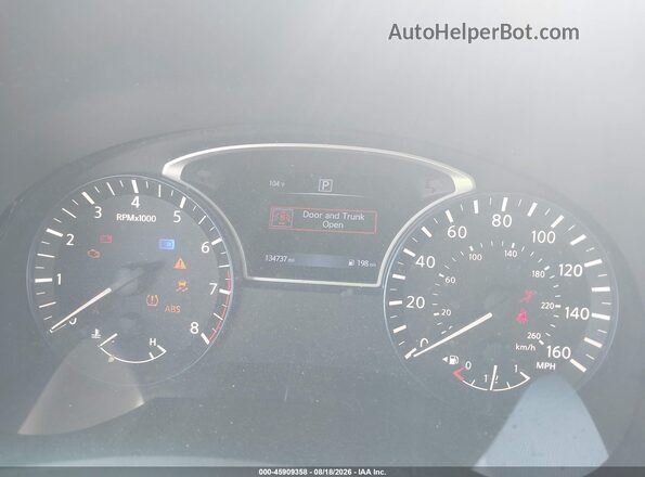 1N4AL3APXHC496272 2017 NISSAN ALTIMA Black Widok tylnych siedzeń