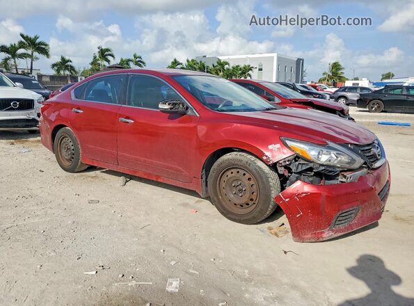1N4AL3APXHN308919 2017 NISSAN ALTIMA Burgundy Przód prawy