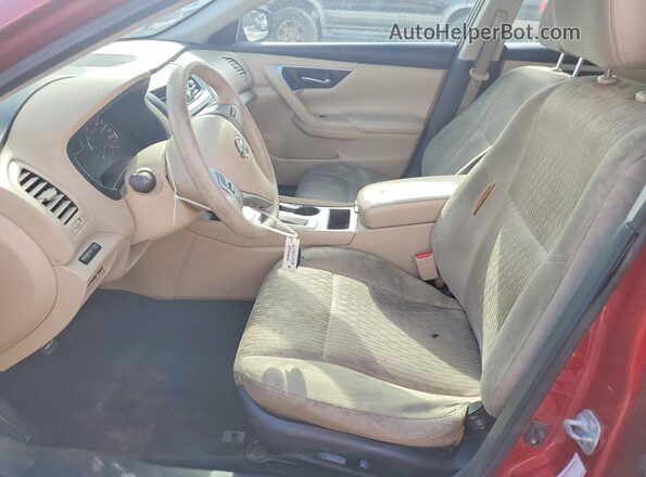 1N4AL3APXHN308919 2017 NISSAN ALTIMA Burgundy Widok wnętrza z przodu