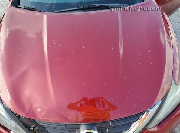 1N4AL3APXHN308919 2017 NISSAN ALTIMA Burgundy Widok wnętrza z tyłu