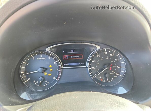 1N4AL3APXHN339961 2017 NISSAN ALTIMA Black Instrument cluster view