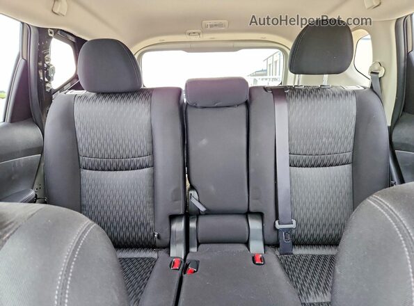 1N4AL3APXHN342696 2017 NISSAN ALTIMA Black Vista de los asientos traseros
