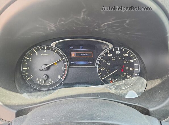 1N4AL3APXHN362852 2017 NISSAN ALTIMA Gray Vista del cuadro de instrumentos
