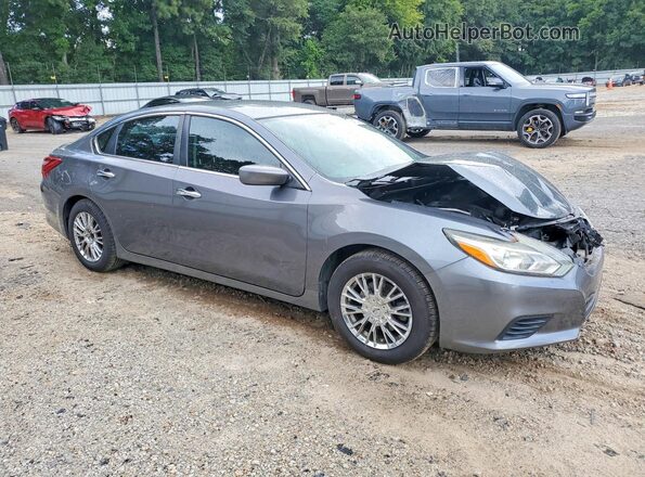 1N4AL3APXJC119558 2018 NISSAN ALTIMA Серый Передняя правая четверть
