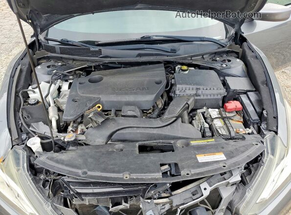 1N4AL3APXJC119558 2018 NISSAN ALTIMA Серый Вид задней части салона