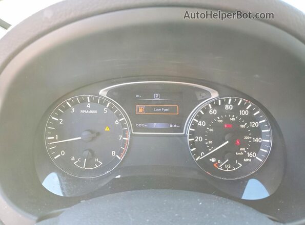 1N4AL3APXJC121598 2018 NISSAN ALTIMA Black Սարքավորումների վահանակի տեսք