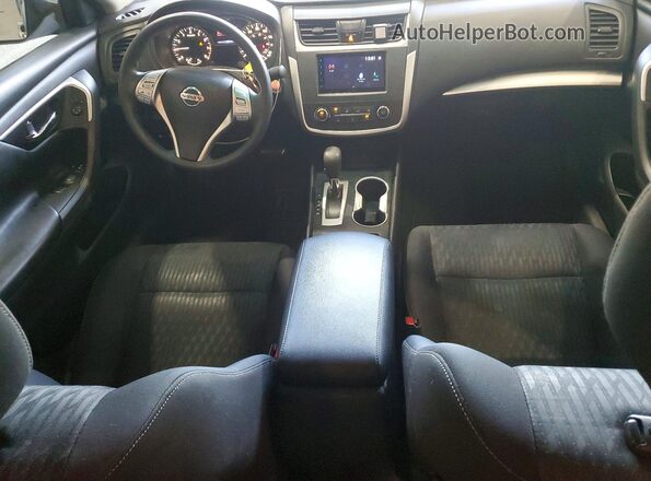 1N4AL3APXJC133251 2018 NISSAN ALTIMA Black წინა პანელის ხედი