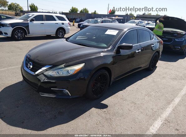 1N4AL3APXJC137719 2018 NISSAN ALTIMA Черный Передняя левая четверть
