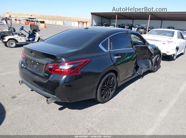 1N4AL3APXJC137719 2018 NISSAN ALTIMA Черный Задняя правая четверть