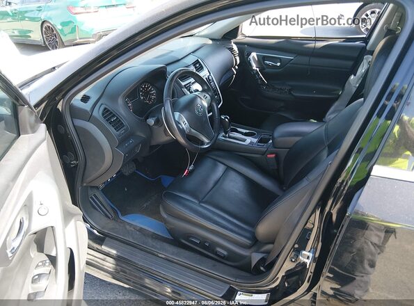 1N4AL3APXJC137719 2018 NISSAN ALTIMA Черный Вид салона спереди